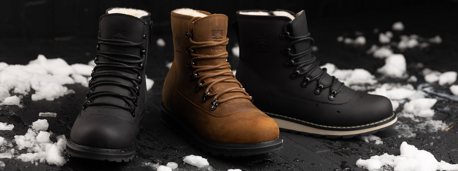 Men's Armstrong Winter Boots in the Snow