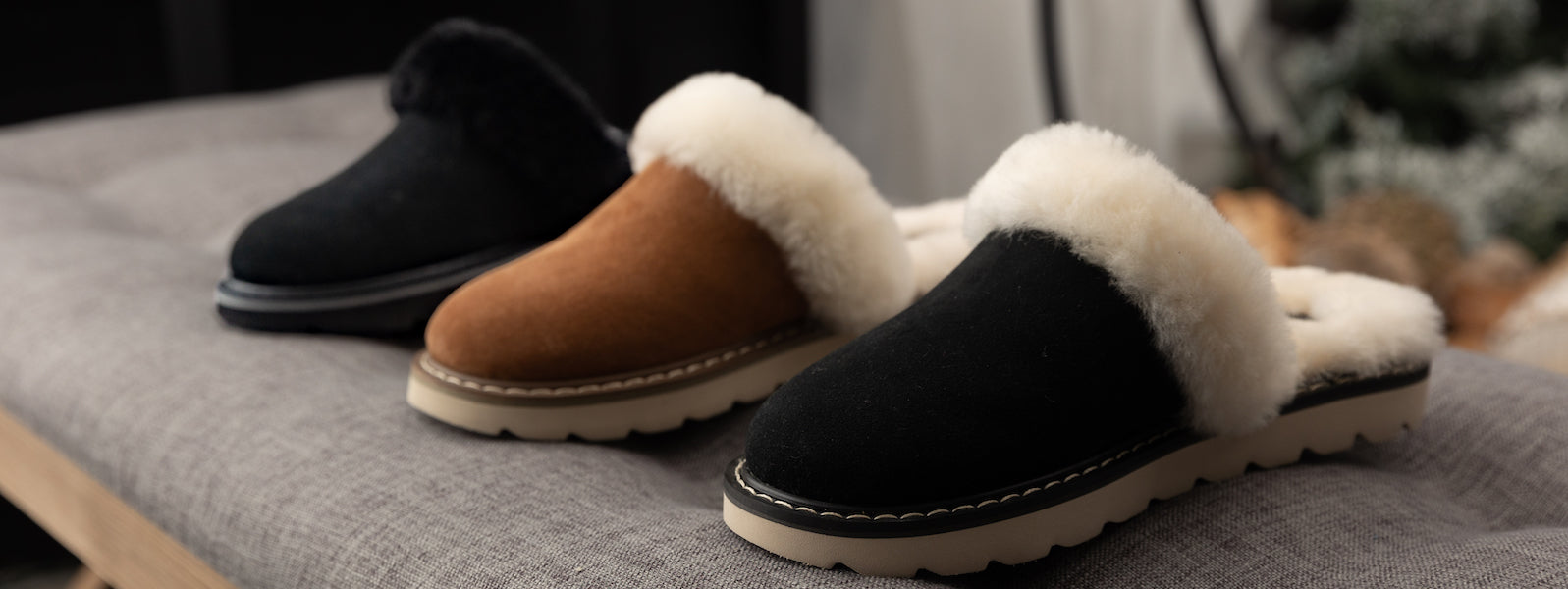 Cozy winter slippers for women