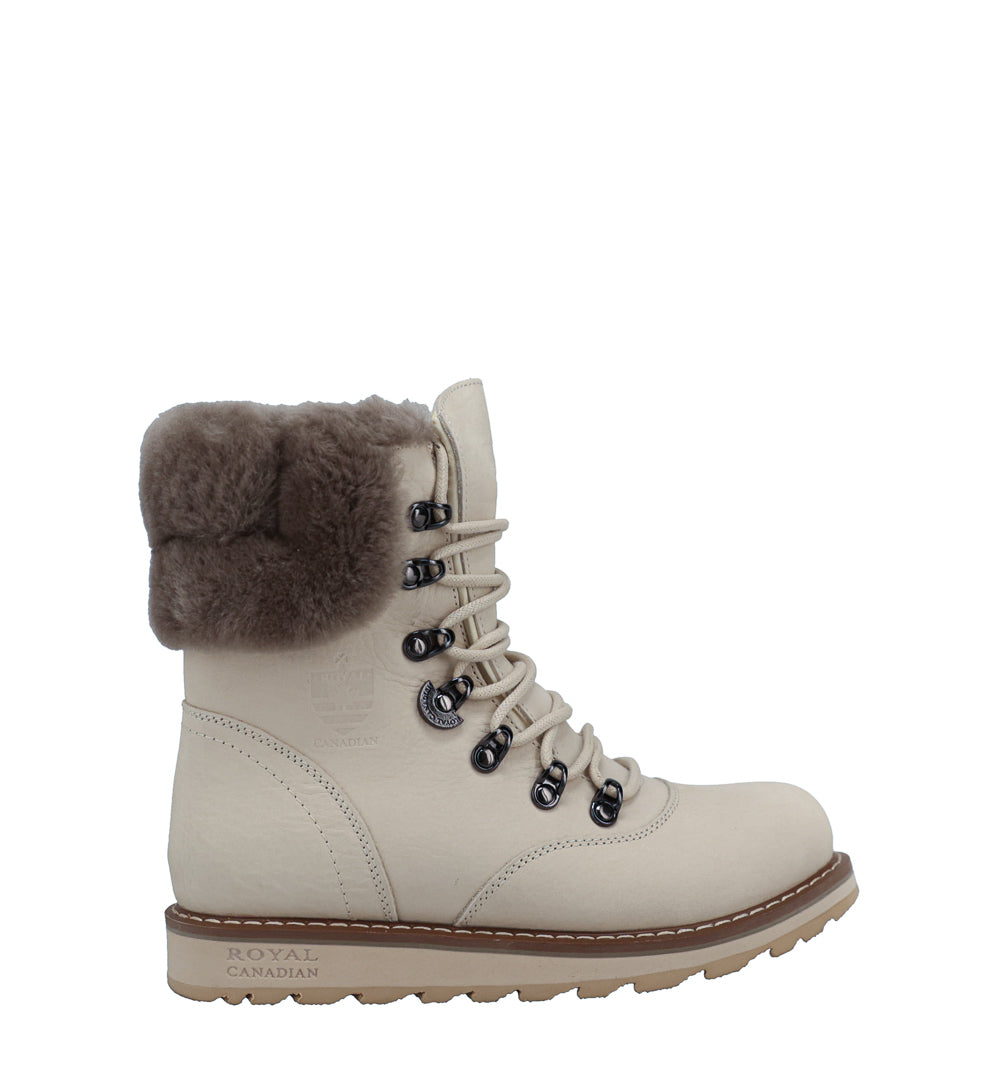 CAMBRIDGE | Bota de Invierno Mujer Pale Ale Blanco