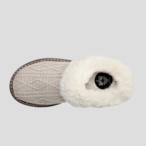 Pantoufle Elizabeth noire pour femmes