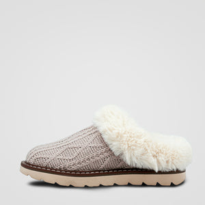 Pantoufle Elizabeth noire pour femmes