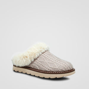 Pantoufle Elizabeth noire pour femmes