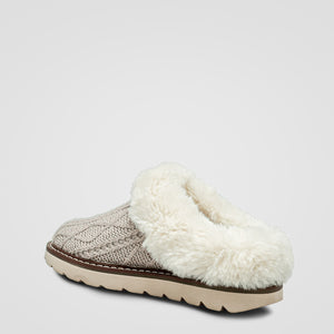 Pantoufle Elizabeth noire pour femmes