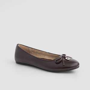 Aria Burgundy women's waterproof flat – image 3