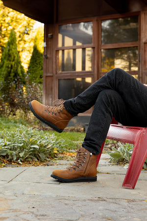 ARMSTRONG | Botas de invierno para hombre totalmente negras