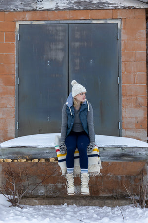 CAMBRIDGE | Bota de Invierno Mujer Pale Ale Blanco