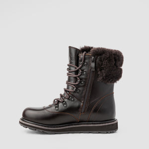 Cambridge Chocolate Brown women's winter boot – image 3