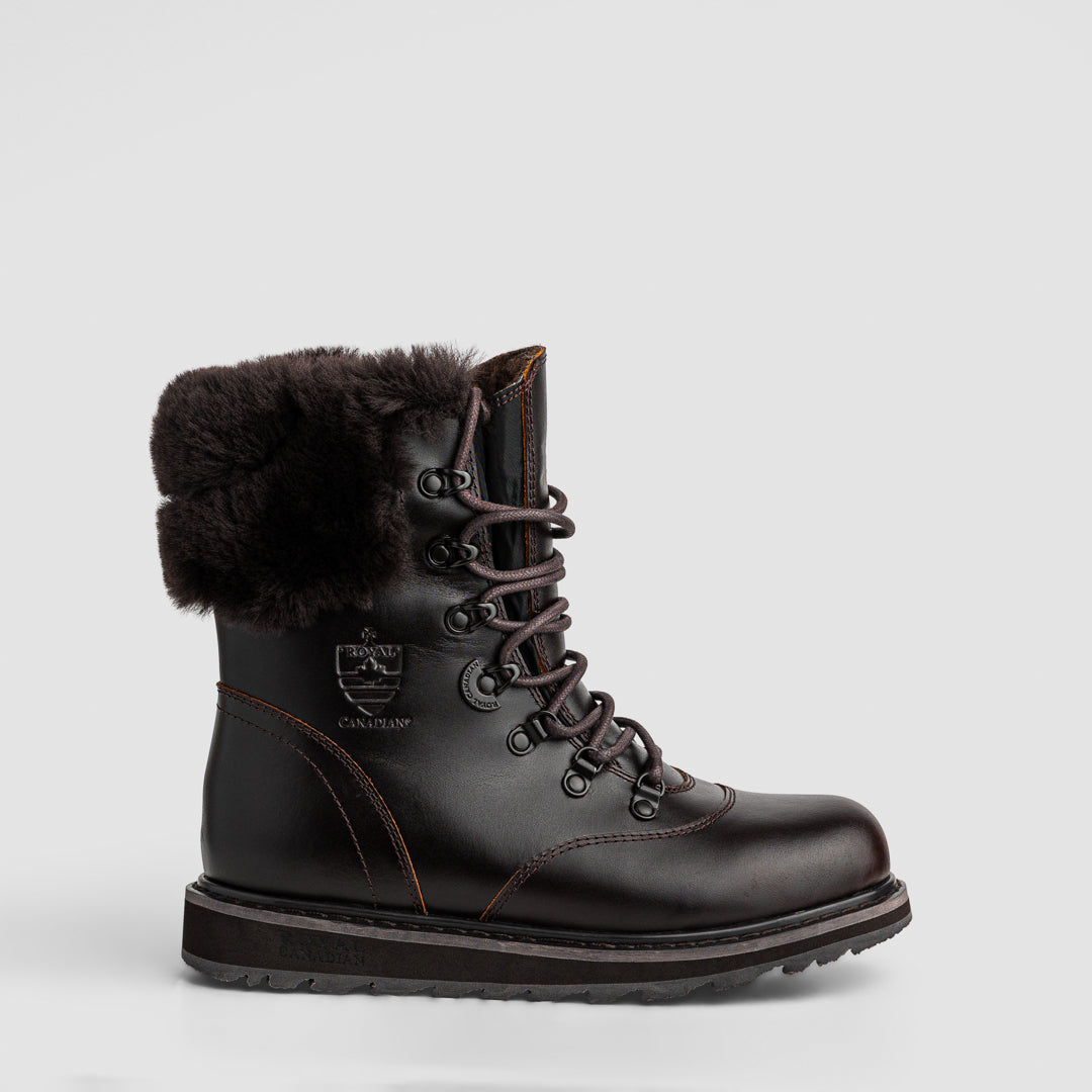 Cambridge Chocolate Brown women's winter boot
