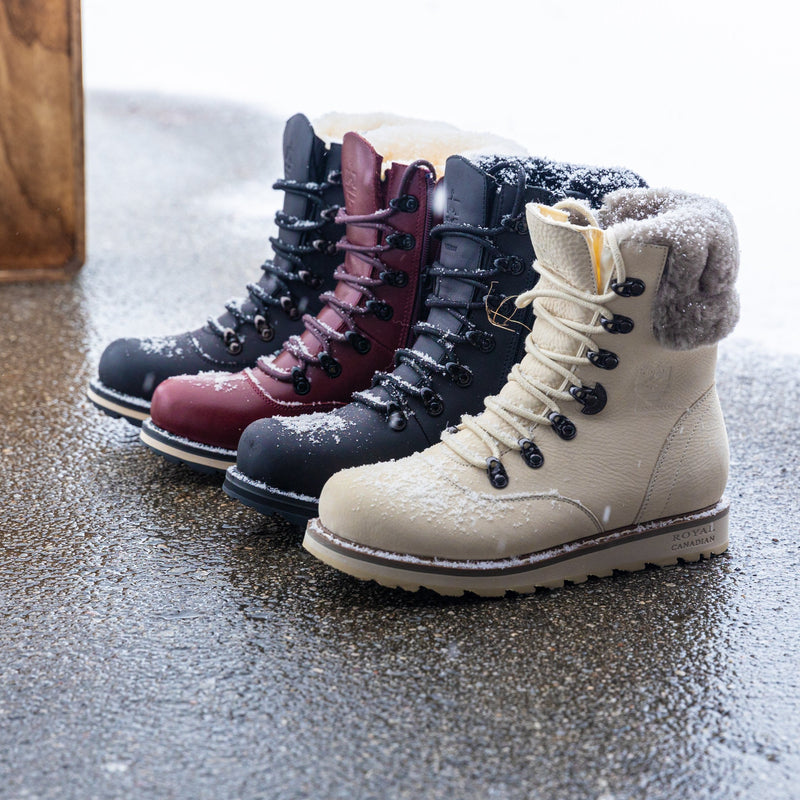 CAMBRIDGE | Women's Winter Boot Burgundy - Royal Canadian Collective