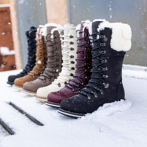 CASTLEGAR | Women's Winter Boot Pale Ale White