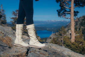 Laval Pale Ale White women's tall High Street boot – image 3