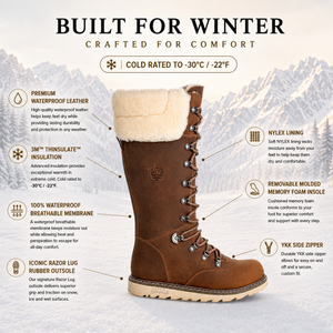 DALHOUSIE | Botte d'hiver pour femme Black Lager