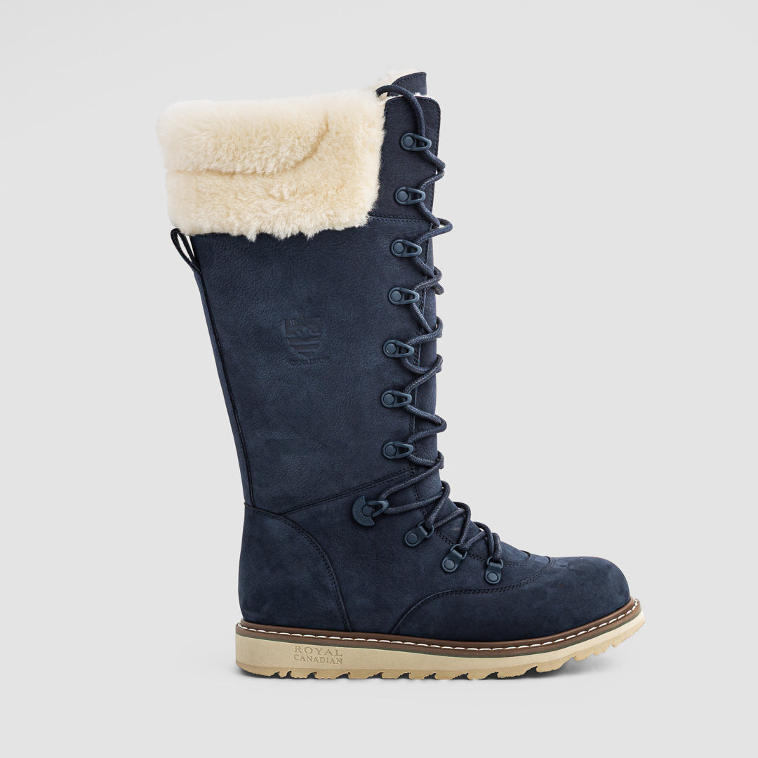 Dalhousie Denim Blue women's tall winter boot