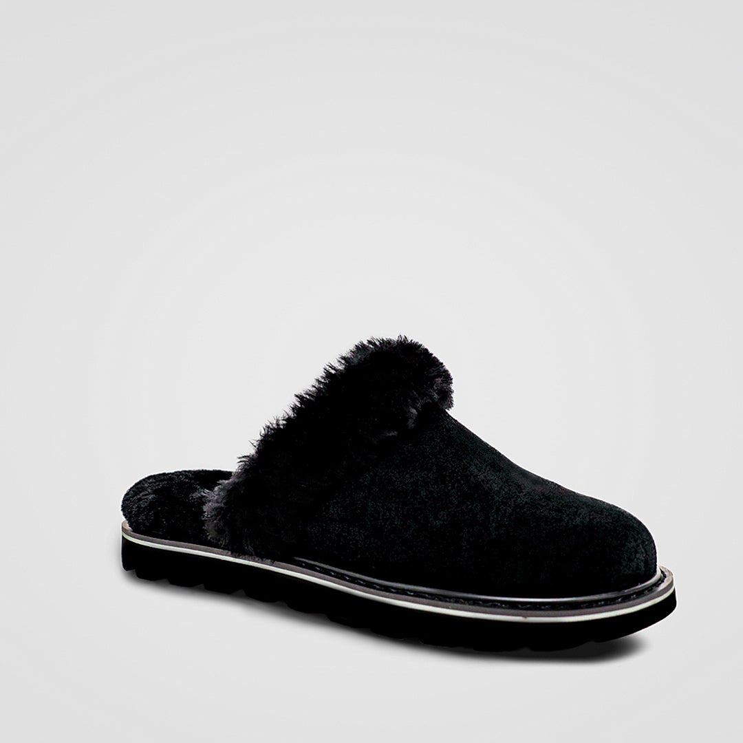 Elizabeth All Black women's slipper – image 3