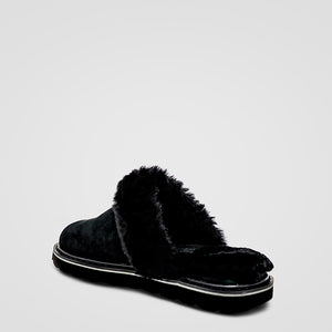 Pantoufle Elizabeth noire pour femmes