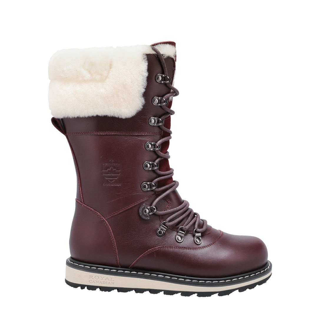 CASTLEGAR | Bota de Invierno Mujer Burdeos