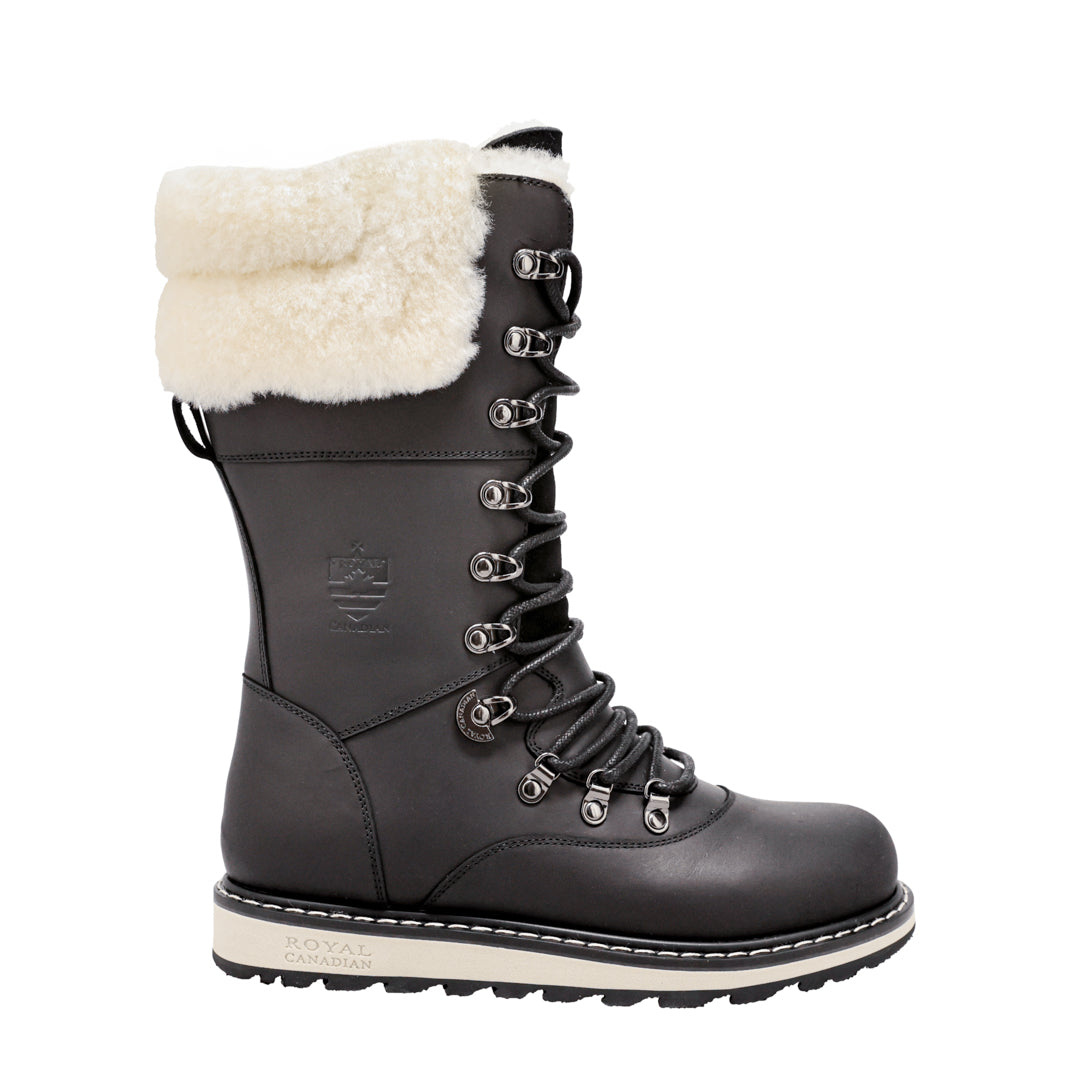 CASTLEGAR | Bota de Invierno Mujer Negro Lager