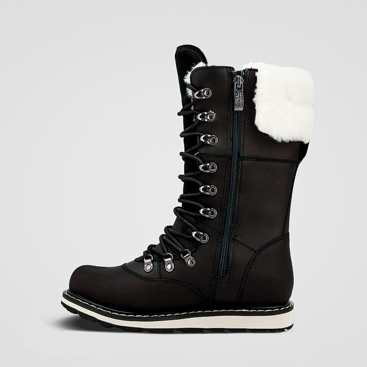 Castlegar Black Lager women's mid-calf winter boot – image 8