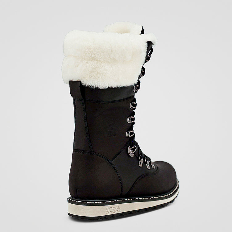 Castlegar Black Lager women's mid-calf winter boot – image 9