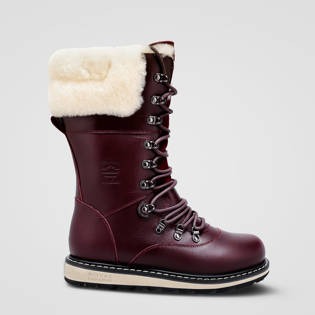 CASTLEGAR | Bota de Invierno Mujer Burdeos