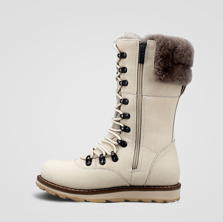 Castlegar Pale Ale White women's mid-calf winter boot – image 7