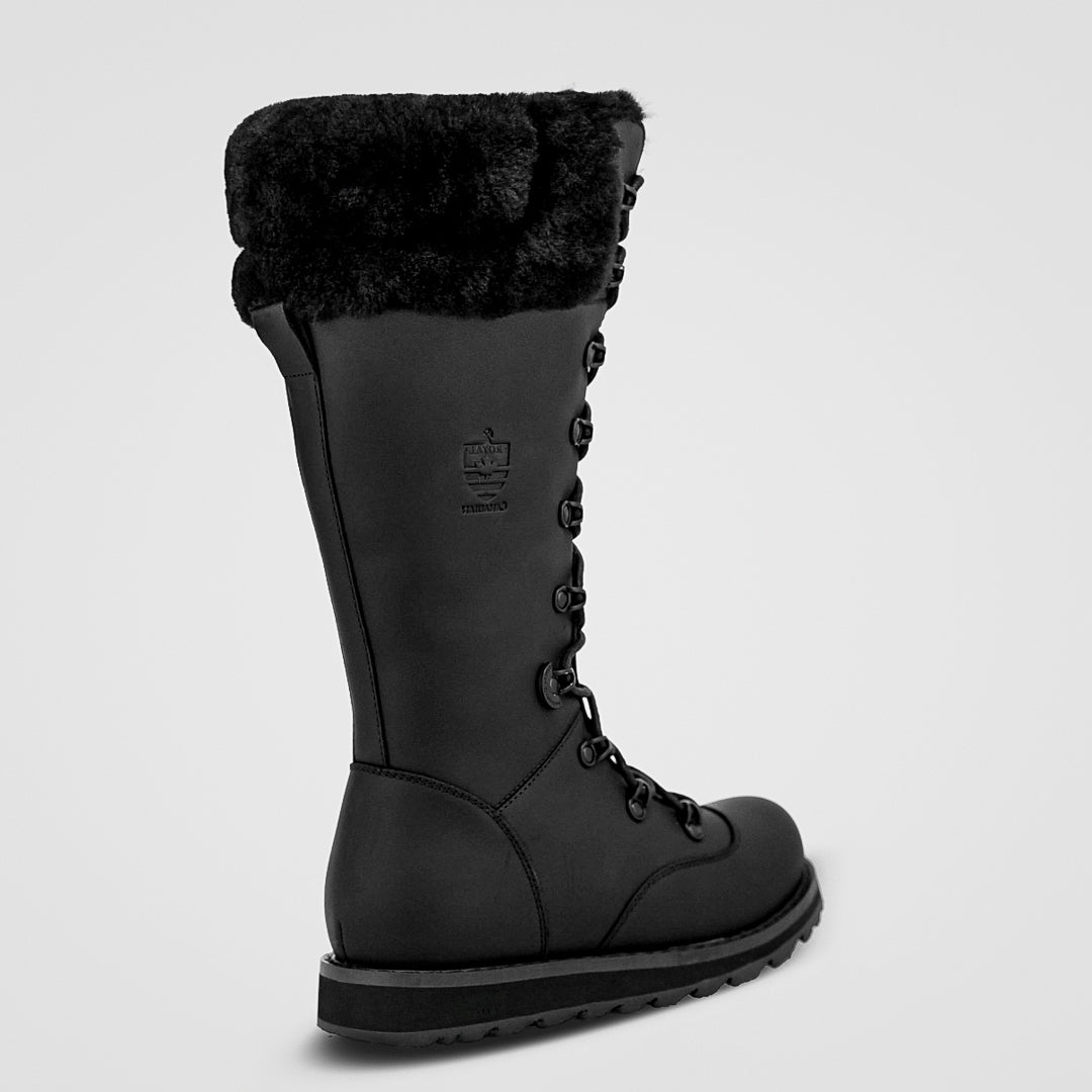 Dalhousie All Black women's tall winter boot – image 5