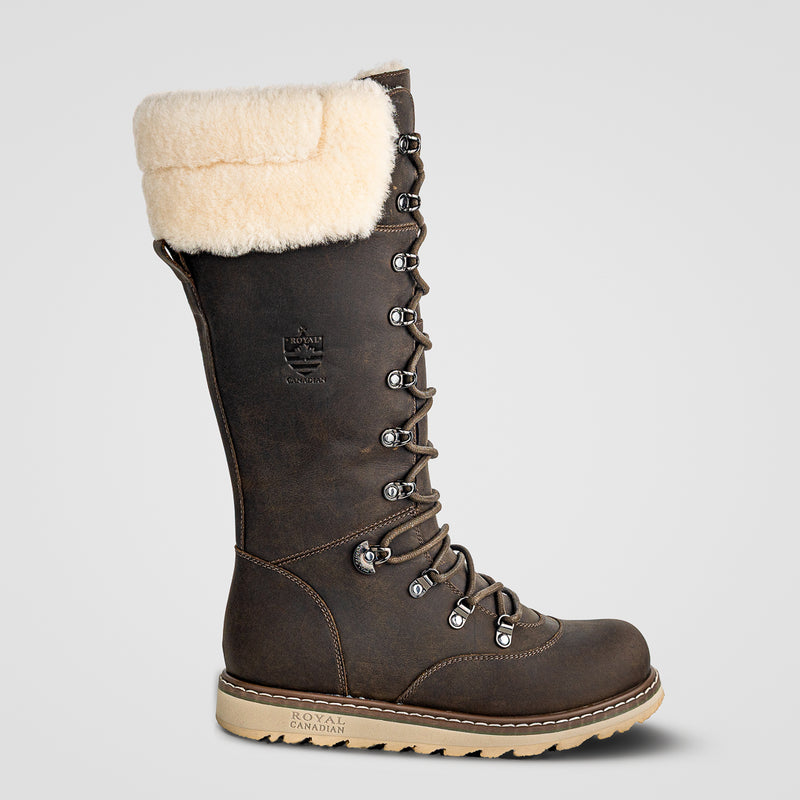 Dalhousie Olive women's tall winter boot
