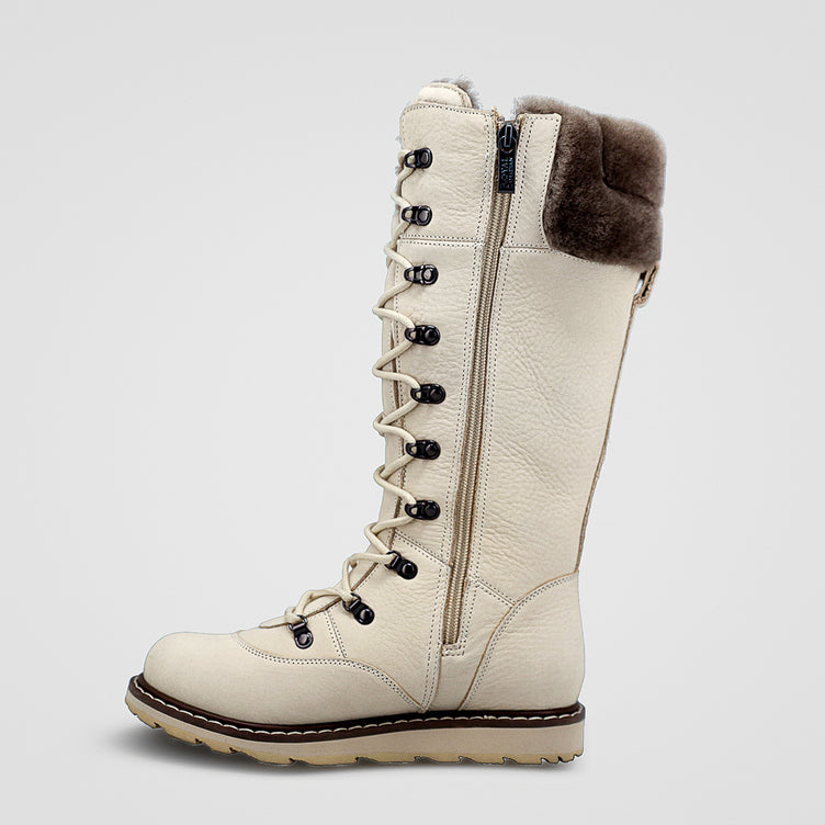 Dalhousie Pale Ale White women's tall winter boot – image 10