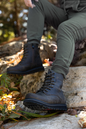 ARMSTRONG | Botas de invierno para hombre totalmente negras