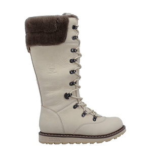 Dalhousie | Bota de Invierno Mujer Pale Ale Blanco