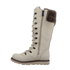 Dalhousie | Bota de Invierno Mujer Pale Ale Blanco