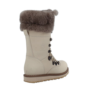 CASTLEGAR | Bota de Invierno Mujer Pale Ale Blanco