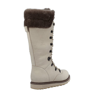 Dalhousie | Bota de Invierno Mujer Pale Ale Blanco