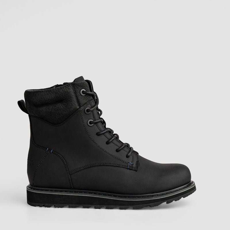 Regent All Black men's High Street boot