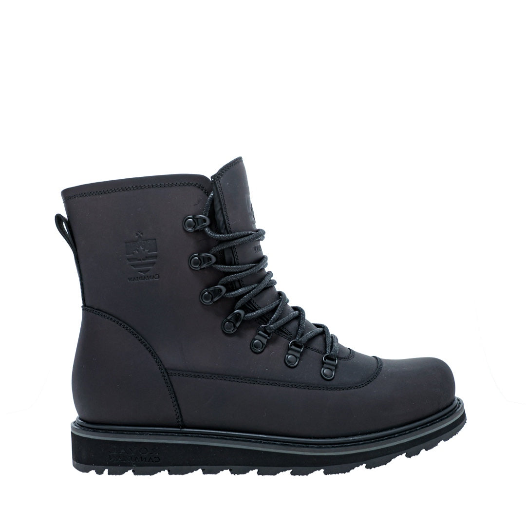 ARMSTRONG | Botas de invierno para hombre totalmente negras