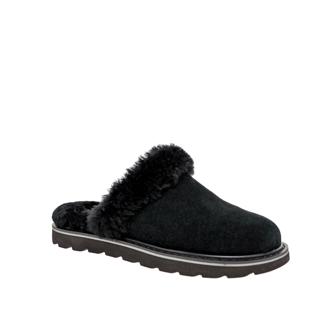 ELIZABETH | Women's Slipper All Black