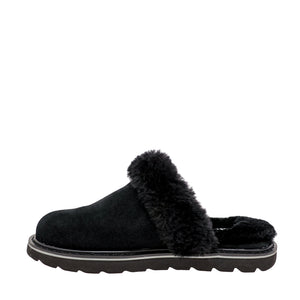 ELIZABETH | Women's Slipper All Black