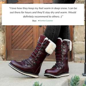 CASTLEGAR | Women's Winter Boot Burgundy