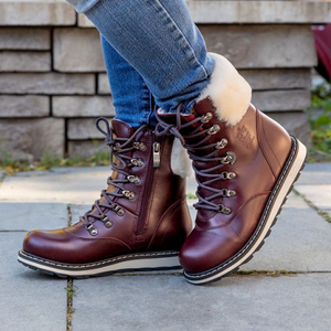 CAMBRIDGE | Botte d'hiver pour femme Bordeaux