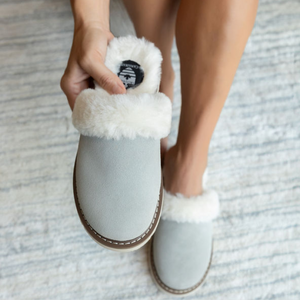 ELIZABETH | Women's Slipper Grey