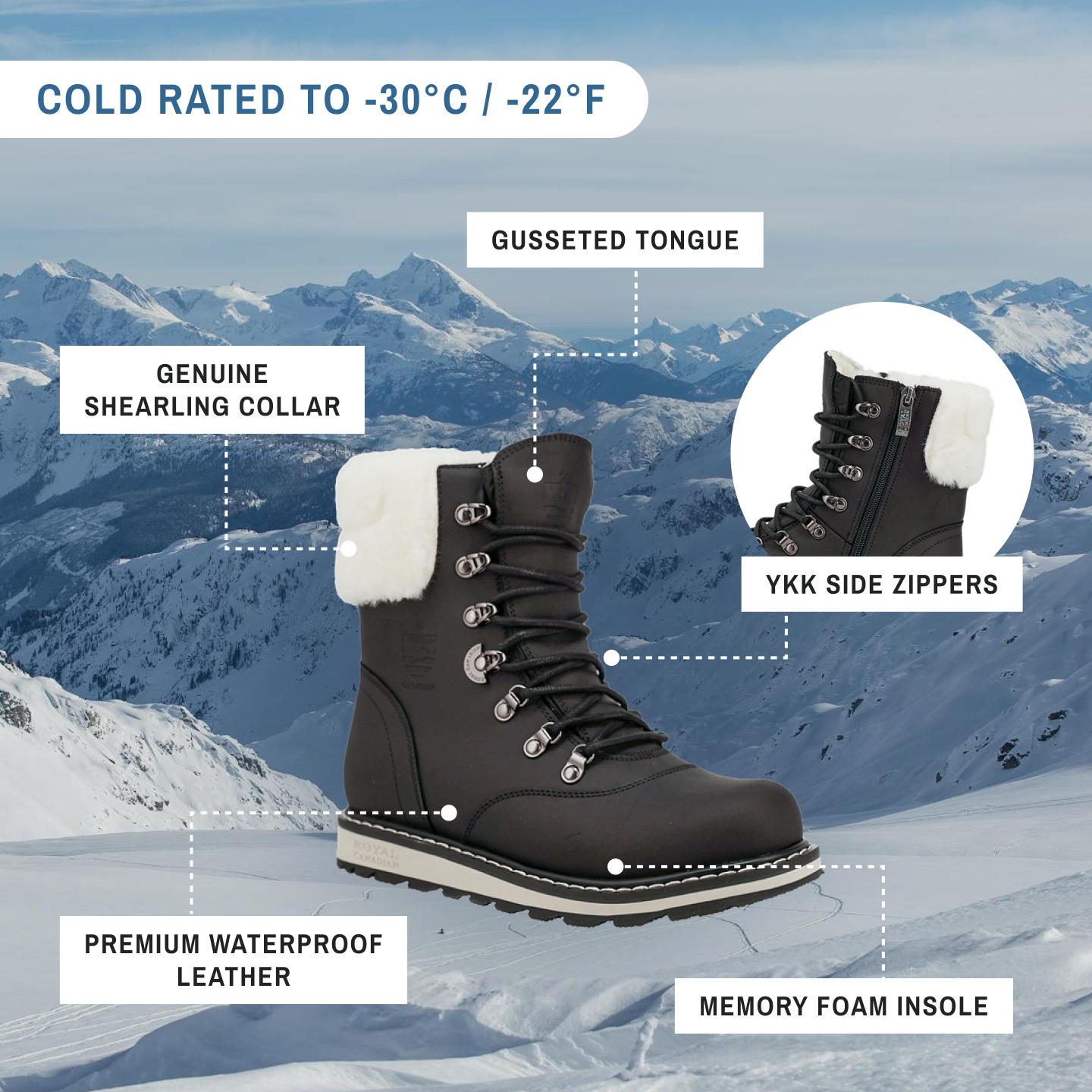 Cold rated winter boots clearance