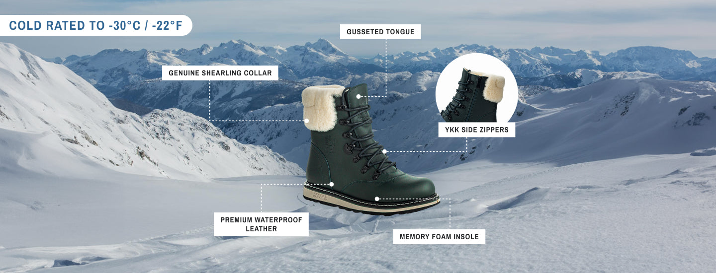 CAMBRIDGE | Bota de Invierno Mujer Negro Lager