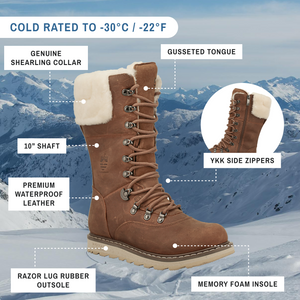 CASTLEGAR | Women's Winter Boot Sunset Wheat