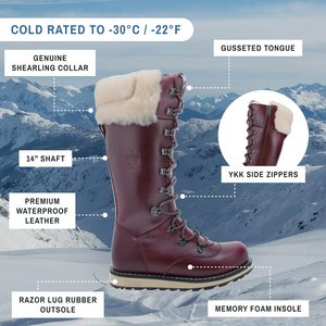 DALHOUSIE | Women's Winter Boot Burgundy