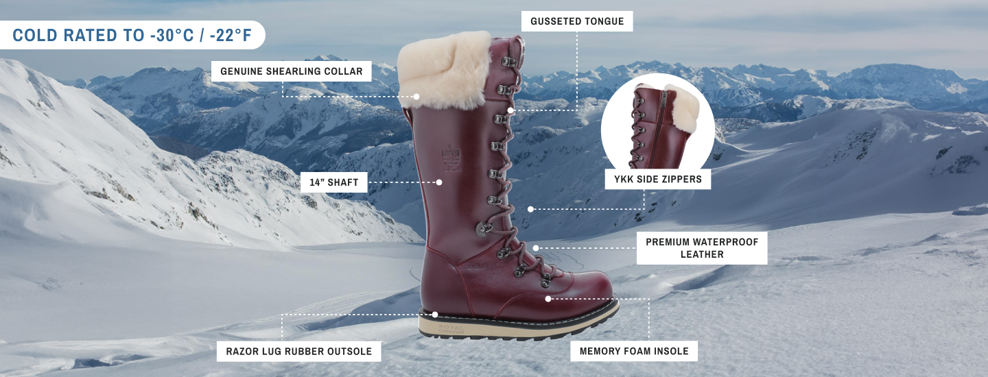 DALHOUSIE | Women's Winter Boot Burgundy