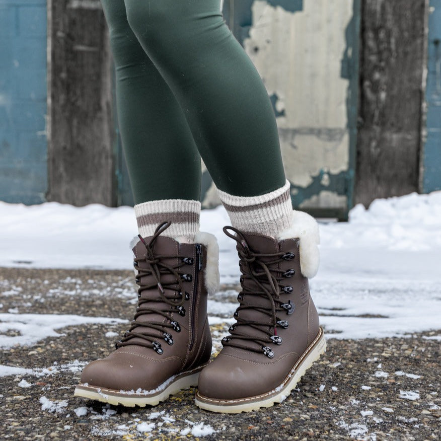 CAMBRIDGE | Bota de Invierno Mujer Fossil