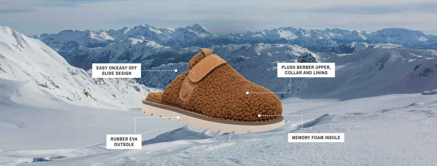 ELLA | Women's Slipper Caramel