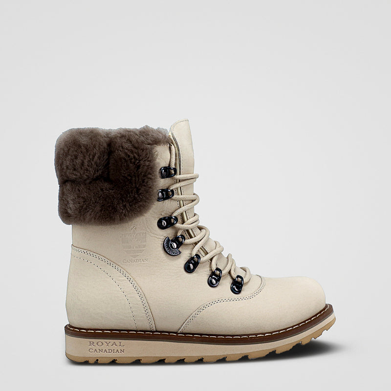 Cambridge Pale Ale White women's winter boot