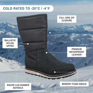 JASPER | Women's Winter Boot Black Lager