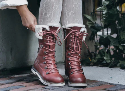 Pink boots canada clearance